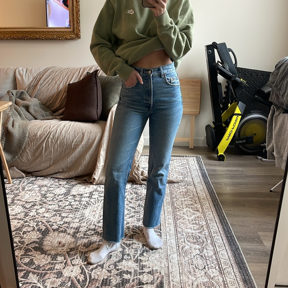 Zara Straight Leg Jeans